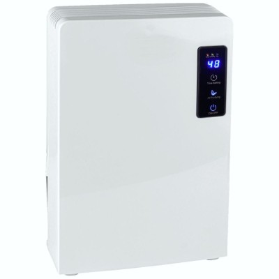 Dezumidificator si Purificator de Aer 2-in-1, Afisaj Temperatura/Umiditate, Randament 600ml/zi, Silentios, Rezervor 1,8L, Putere 90W, Anti-Mucegai foto