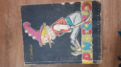 PINOCCHIO de CARLO COLLODI , ilustratii de EUGEN TARU , 1963 foto