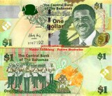 !!! BAHAMAS - 1 DOLAR 2008- P 71 - UNC