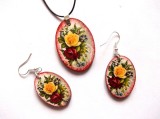 set bijuterii lemn 40460