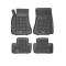 Set covorase auto din cauciuc LEXUS IS (XE2), 11.2005-04.2013, presuri tip tavita, negru