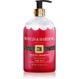 Baylis &amp; Harding Festive Edition Santa săpun lichid de maini parfum Frosted Cranberry