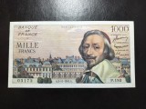 FRANȚA 1000 FRANCI 1955 SUPERBĂ