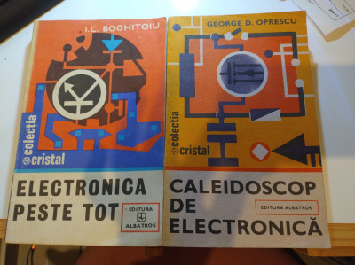 Electronica peste tot, Boghițoiu și Caleidoscop de electronică, Oprescu foto