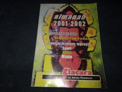 ALMANAH FLACARA 2001 2002 foto