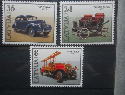 1994 SERIE LETONIA AUTOMOBILE foto