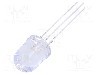 Dioda LED, 10mm, ro&amp;#351;u/albastru, {{Luminozitate}}, 20mA, 2,1...2,6/3,1...3,6V, OPTOSUPPLY - OSRBMCA131A