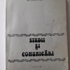 Studii si comunicari de etnologie coord Ilie Moise vol 2 1980