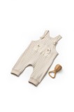 Salopeta cu bretele BabyCosy TeddyBear, 100% Bumbac Organic Certificat GOTS, Marime 12-18 Luni