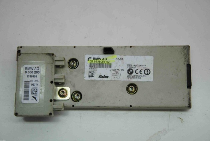 Amplificator de antena BMW 7 E65, E66, E67 2005 OEM: 6938058