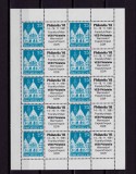 Cumpara ieftin ✅(V 18) Germania &#039;81,bloc/viniete oficiale Expo.Fila. Frankfurt,Aliati 1948,MNH
