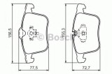 Set placute frana,frana disc OPEL VECTRA C Combi (2003 - 2016) BOSCH 0 986 494 280