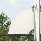 vidaXL Copertină laterală pliabilă de balcon, crem, 140x140 cm 41578