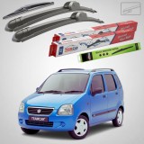 Cumpara ieftin Ștergătoare Suzuki Wagon R+ MM 2000-2007 | Set Față și Spate Flat &ndash; TeamCar&reg;