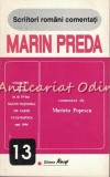 Marin Preda - Marieta Popescu (1995, Recif) Studiu Critic Literar, Scriitori Romani Comentati, 176 pagini, ISBN 973-9179-11-8