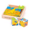 Puzzle cubic - safari PlayLearn Toys, BigJigs Toys