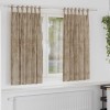VidaXL Draperie cu perdele 2 pcs Șampanie 175 x 140 cm Catifea 4107744