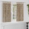 vidaXL Draperie cu perdele 2 pcs Șampanie 175 x 140 cm Catifea 4107744