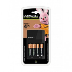 4h Duracell Incarcator + 2x AA 1300mAh + 2x AAA 750mAh foto