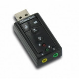 Adaptor Dolphix USB 7.1 pentru placa de sunet