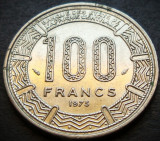 Cumpara ieftin Moneda exotica 100 FRANCI - GABON, anul 1975 * cod 4118 B = excelenta, Africa