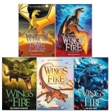Cumpara ieftin Wings Of Fire Series 5 Books Collection Set (Books 1-5) by Tui T. Sutherland