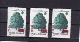 ROMANIA 2000 LP 1534 SPECII FORESTIERE 1994 SUPRATIPAR SERIE MNH