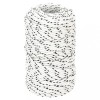 Franghie Barca Impletita Poliester 2mm x 500m VidaXL Alb - Ancorare, Vele, Scota, Cort, Uscat Rufe