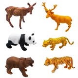 Figurine animale salbatice, 6 buc/set