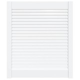 Cumpara ieftin Usa de dulap design lambriu, alb, 69x59,4 cm, lemn masiv pin