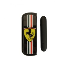 Set Husa Si Capac Plastic Flippy, pentru IQOS Iluma, de Protectie, Capac Magnetic, Anti Soc si Zgarieturi, 20 gr, 12 x 4 x 2.5 cm, Model Emblema Auto, foto