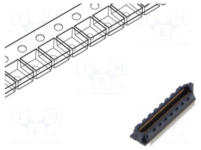 Conector PCB-PCB mamă 40 PIN 0,4mm SS4 aurit SMT 1,6A SAMTEC foto