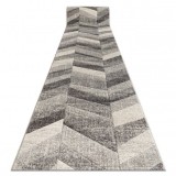 Traversa Feel 5673/16811 Spic gri si antracit si crem, 120 cm