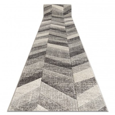 Traversa Feel 5673/16811 Spic gri si antracit si crem, 80 cm foto