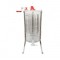 Centrifuga manuala apicola, extractor miere transparent cu 3 rame