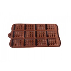 Forma silicon pentru prajituri, Patratele de ciocolata, 175COF