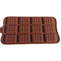 Forma silicon pentru prajituri, Patratele de ciocolata, 175COF