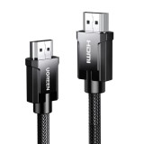 CABLU video Ugreen, &quot;HD135&quot; HDMI (T) la HDMI (T), HDMI 2.1, 8K la 60Hz, lungime 2m, braided, aliaj zinc, gri &quot;70321&quot; (timbru verde 0.08 lei) - 6957303