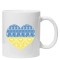 Cana alba personalizata Ucraina 1, INOVATIX&reg;. 330ml