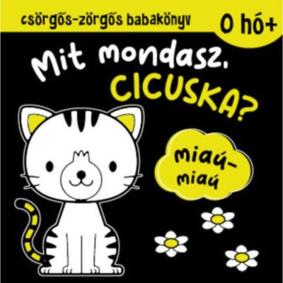 Cs&amp;ouml;rgős-z&amp;ouml;rgős babak&amp;ouml;nyv - Mit mondasz, cicuska? foto