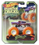 HOT WHEELS MONSTER TRUCK GLOW IN THE DARK MASINUTA HOTWEILER SCARA 1:64, HOT WHEELS - Monster Truck