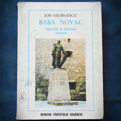 BABA NOVAC - LEGENDA SI REALITATE ISTORICA - ION GEORGESCU foto