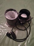 Ventilator tubulatura 100 mm 150 m3/h 18W, kit cu tub flexibil aluminiu si intrerupator