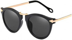 Ochelari de soare dama cat eye ARROW style brate metalice cat eye rame ochelari foto