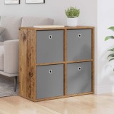 vidaXL Bufet cu sertar Lemn vechi 68,5 x 32 x 67 cm 8000546