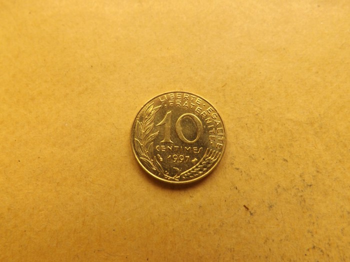 Franta 10 Centimes 1997