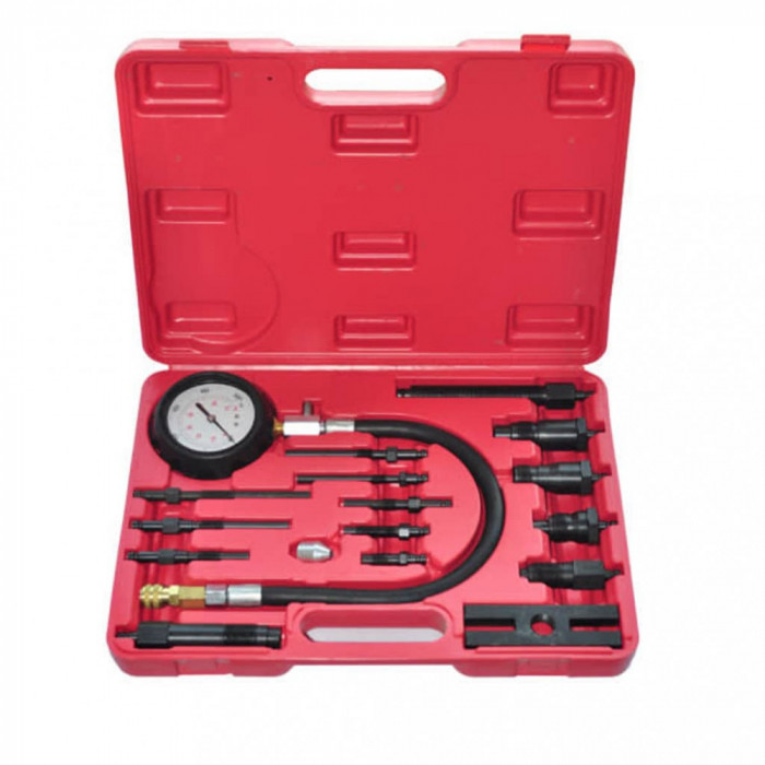 vidaXL Set tester compresie pentru motor Diesel 17 piese