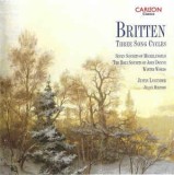 CD Britten / Justin Lavender Tenor - Piano Julian Milford &lrm;Three Songs Cycles