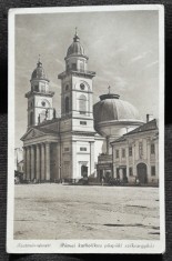 Carte postala, Satu Mare, Biserica romano catolica, perioada interbelica
