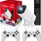 Consola de jocuri cu proiector, 4K, 2 joystick-uri, wireless, Ultra HD, Android